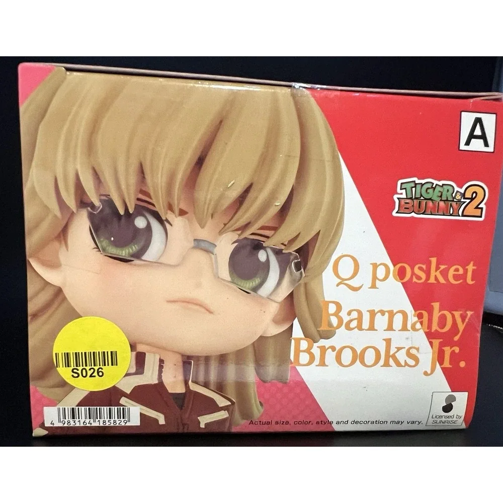 Q POSKET TIGER & BUNNY 2 BARNABY BROOKS JR. BANDAI SEALED NIB SERIES A
